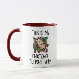 Mug Voici Mon Fil De Soutien Émotionnel