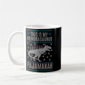 Mug Voici Mon Menorah-saurus Heureux Hanoukka Dinosaur (Gauche)