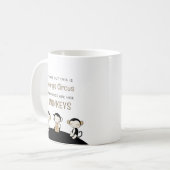 Mug Voici [Nom] Cirque Ce Sont Mes Singes (Devant gauche)