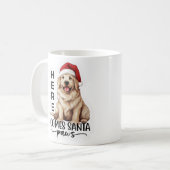 Mug Voici Père Noël Paws (Devant gauche)