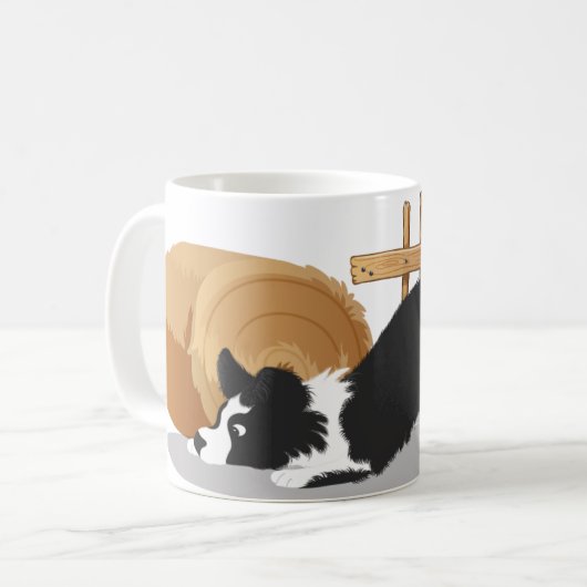 Mug Voici Tejo, le chien de mon frère (Devant gauche)
