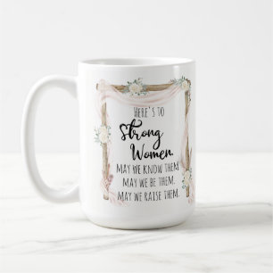 Mug Voici un Citation Tribale Boho pour Femme Forte