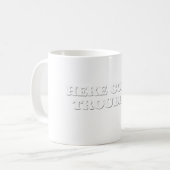 Mug Voici venir le problème (Devant gauche)