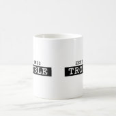 Mug VOICI VENIR le T-shirt de PROBLÈME (Centre)