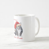 Mug Voici venir Santa Claws! (Devant droit)