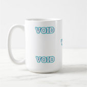 Mug VOID//CRACKED: Enter the Electric Abyss (Gauche)