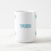 Mug VOID//CRACKED : Entrez dans l'abîme électrique (Centre)