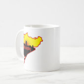 Mug Voie de course de Nurburgring Nordschleife, (Devant gauche)