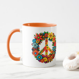 Mug Voie de Paix fleur sauvage