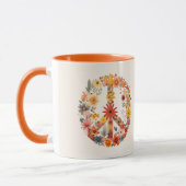 Mug Voie de Paix fleur sauvage (Gauche)