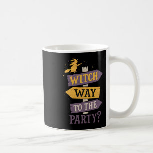 Mug Voie De Sorcière À La Fête Drôle Halloween Flèches