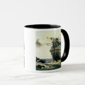 Mug voie HMP Agamemnon étendant le câble atlantique (Devant droit)