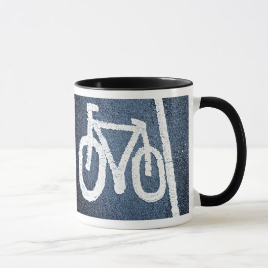 Mug Voies pour bicyclettes (Droite)