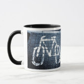 Mug Voies pour bicyclettes (Gauche)