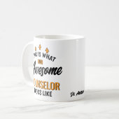 Mug Voilà à quoi ressemble un conseiller génial (Devant gauche)