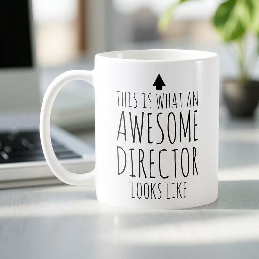 Mug Voilà à quoi ressemble un directeur génial