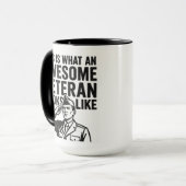 Mug Voilà à quoi ressemble un merveilleux vétéran (Devant gauche)