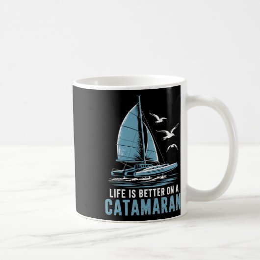 Mug Voile bateau voile voilier catamaran voile (Droite)