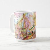 Mug Voile dans l'action (Devant gauche)