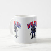 Mug Voile de colère furtive et puissance combinée (Devant gauche)