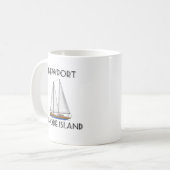 Mug Voile de Newport Rhode Island (Devant gauche)