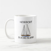 Mug Voile de Newport Rhode Island (Gauche)
