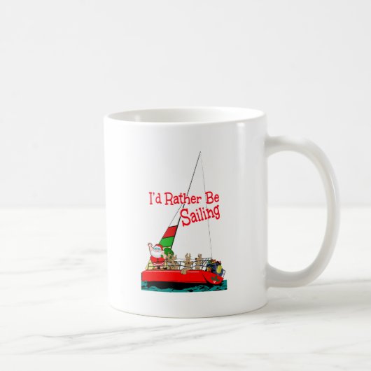 Mug Voile de Noël PÈRE NOËL SAILING (Droite)
