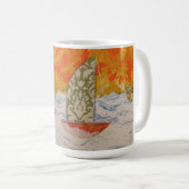 Mug Voile florale (Devant droit)