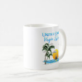 Mug Voile Iles Vierges Américaines (Devant droit)