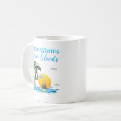 Mug Voile Iles Vierges Américaines (Devant gauche)