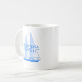 Mug Voile nautique côtière de Kailua Kona (Devant gauche)
