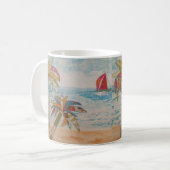 Mug Voiles rouges (Devant gauche)