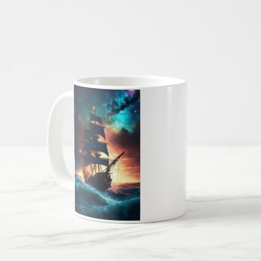 Mug voilier (Devant gauche)