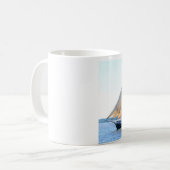 Mug voilier à trois mâts (Devant gauche)