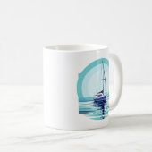 Mug Voilier ancré (Devant droit)