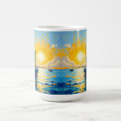Mug Voilier au coucher du soleil (Centre)