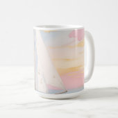 Mug Voilier Blanc Lueur de l'Océan (Devant droit)