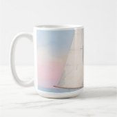 Mug Voilier Blanc Lueur de l'Océan (Gauche)