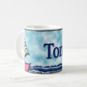 Mug Voilier de Tom (Devant gauche)