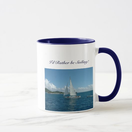 Mug Voilier des Caraïbes, je naviguerais plutôt ! (Droite)