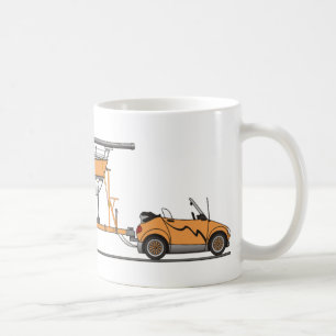 Mug Voilier Eco Voiture Orange