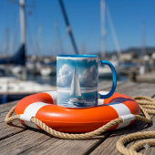 Mug Voilier Solitaire Blue Horizon