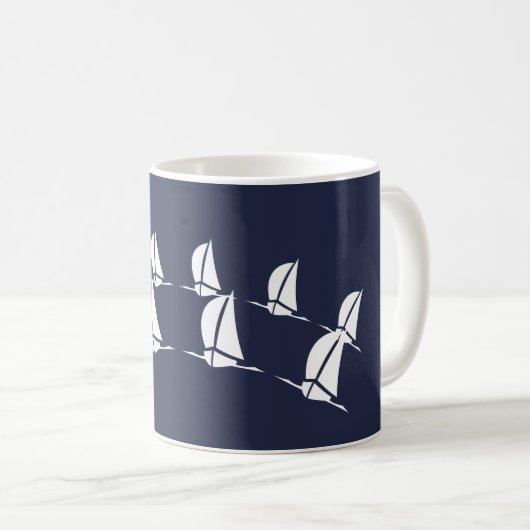 Mug Voiliers (Devant droit)