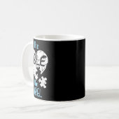 Mug Voir L'Able Pas Le Mois De La Sensibilisation sur (Devant gauche)