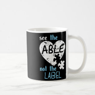 Mug Voir L'Able Pas Le Mois De La Sensibilisation sur