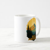 Mug Voir l'affiche du parc national américain (Devant droit)