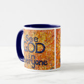 Mug Voir le Dieu dans chacun (Devant gauche)