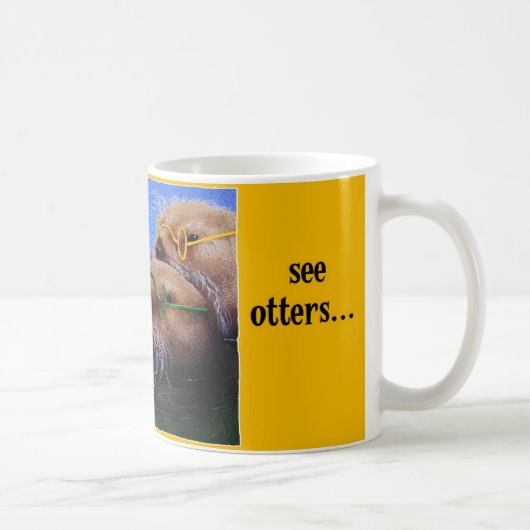 Mug Voir les loutres (Droite)