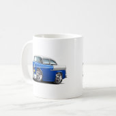 Mug Voiture 1955 Bleu-Blanche de Chevy Belair (Devant gauche)