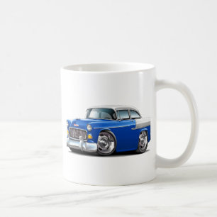 Mug Voiture 1955 Bleu-Blanche de Chevy Belair